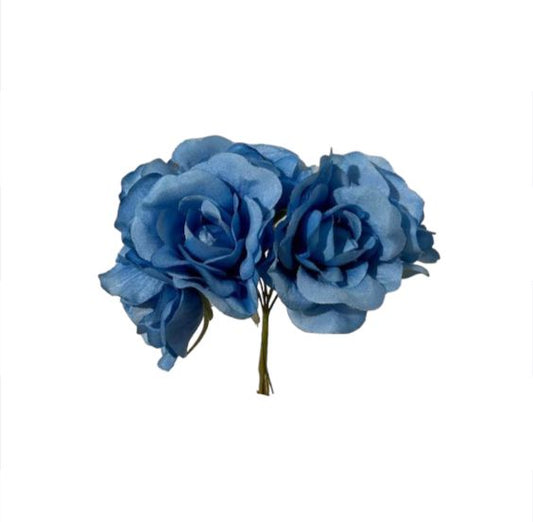 Fiore artificiale rosetta (24pz)