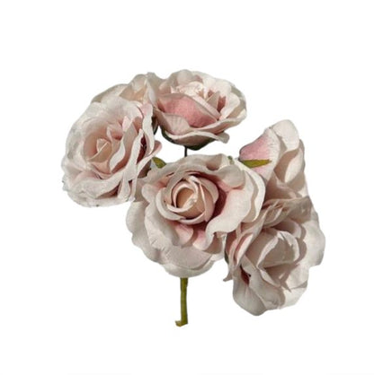 Fiore artificiale rosetta (24pz)