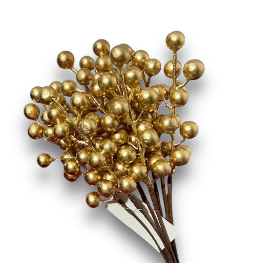 Bunch bacche x12 34cm