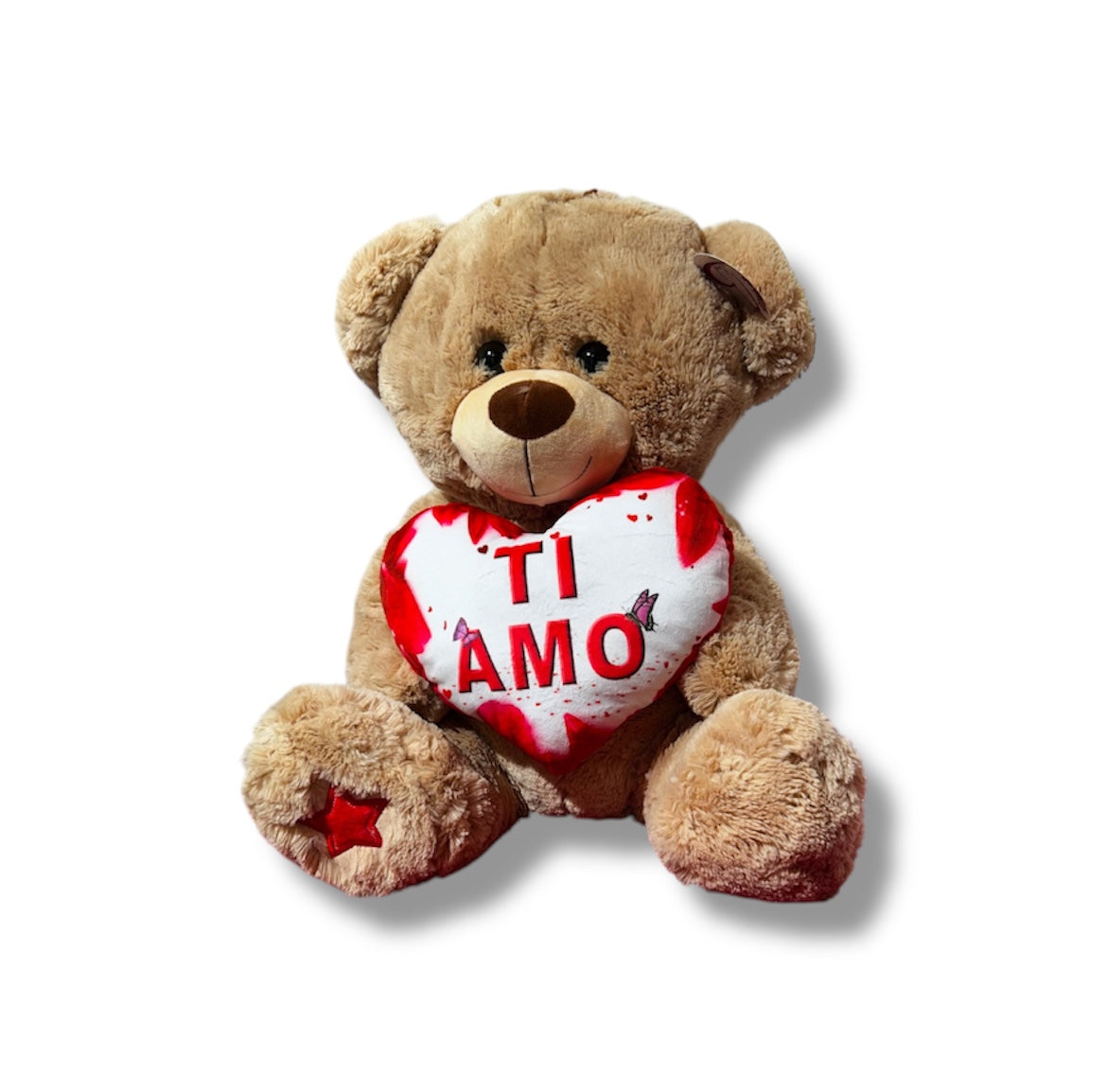 Orso peluche con cuore 55cm