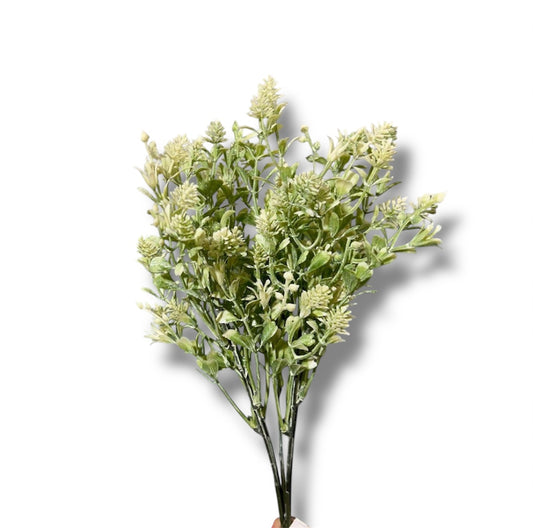 Box wood flowers x5 36cm