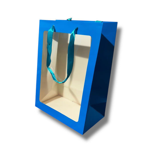 Busta carta con vetrina 24x14x35cm (12pz)