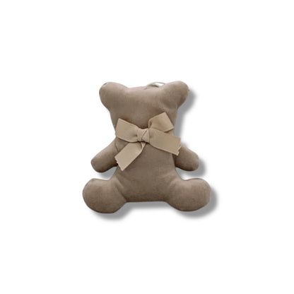 Orso in velluto fatto a mano 12x12cm (4pz)