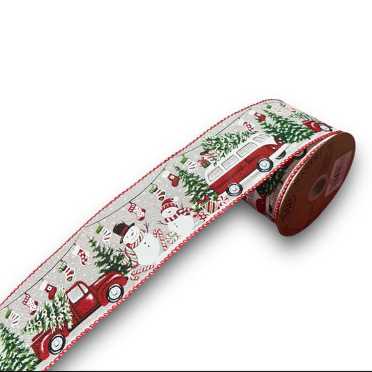Nastro snow & cars mm63x10mt