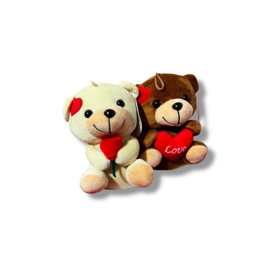 Orso peluche assortito (4pz 15cm)