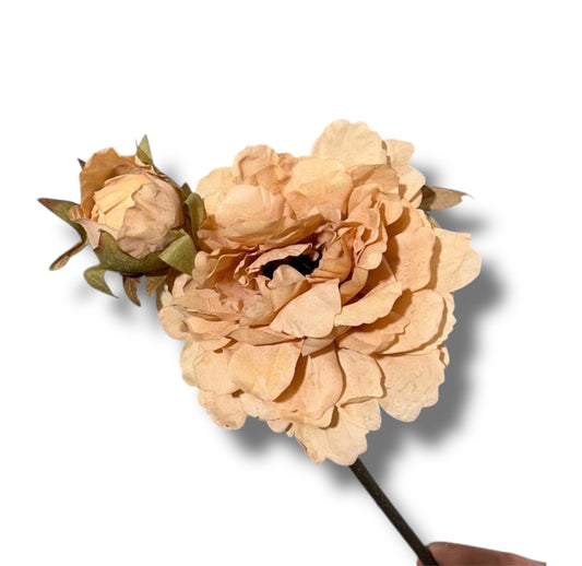 Peony Spray 52cm