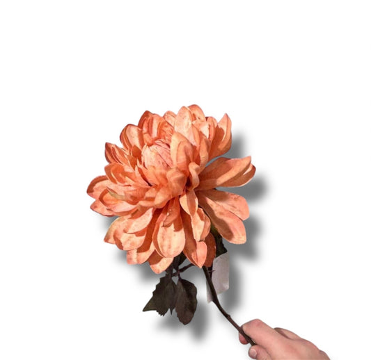 Single Dahlia spray 58cm