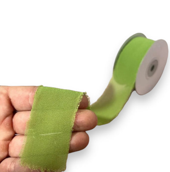 Nastro chiffon sfrangiato