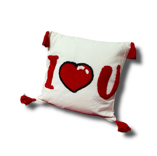 Cuscino decorativo in cotone 45x45cm
