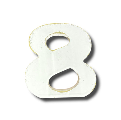 Numero shabby H.10cm