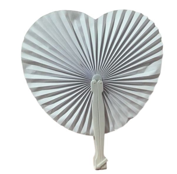 Ventaglio carta cuore (25pz)