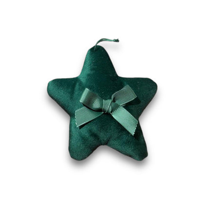 Stella di velluto 13x13cm (4pz)