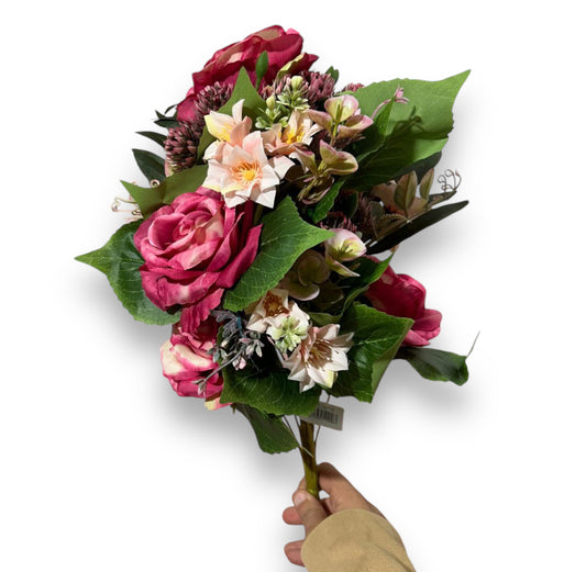 Frontale rosa+fiori