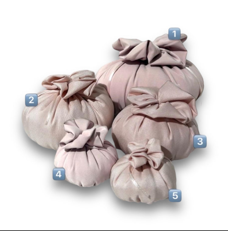 Pouf cotone senza decoro