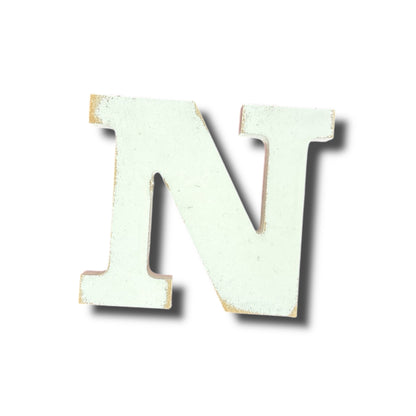 Lettere shabby H.10cm