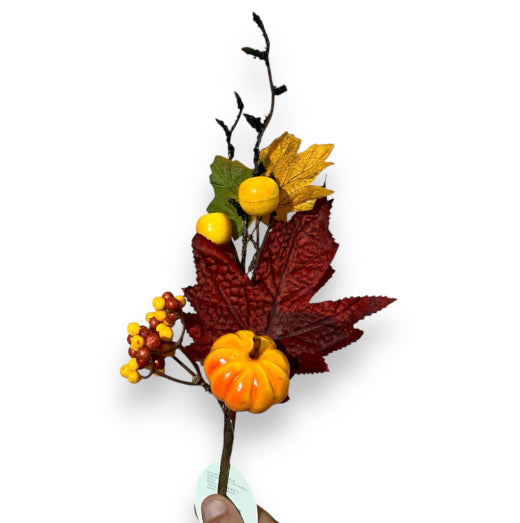 Rametto con decorazioni autunnali 35cm