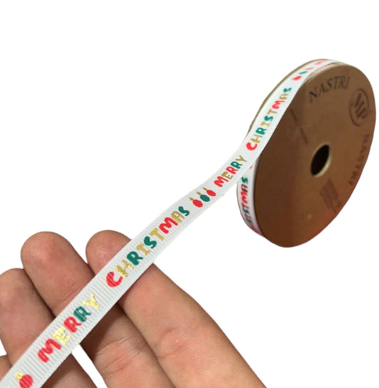 Nastro funny Merry Xmas mm10x20mt