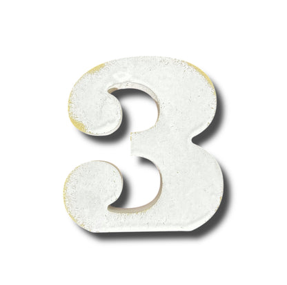 Numero shabby H.10cm