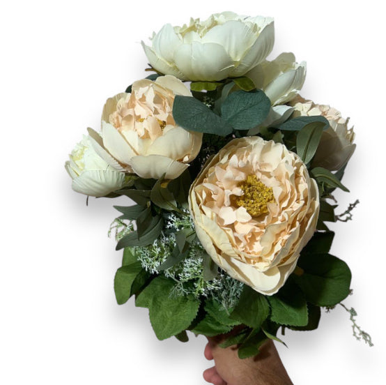 Mazzo peonie 48cm