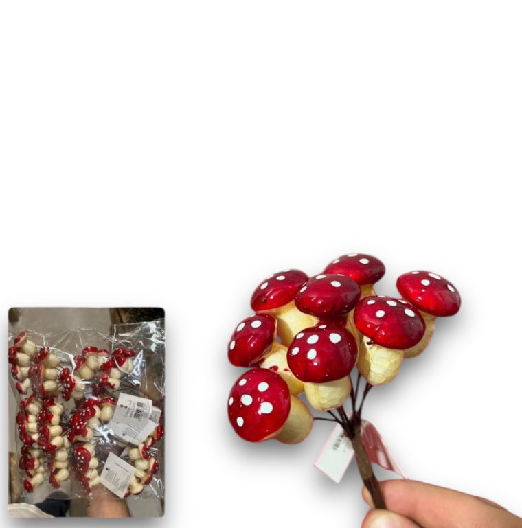 Pick 8 funghetti red