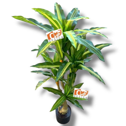 Pianta artificiale polietilene dracena H.120cm
