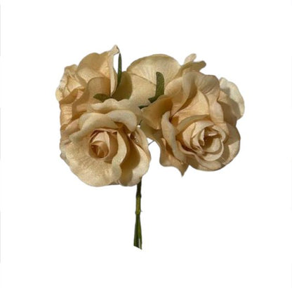 Fiore artificiale rosetta (24pz)