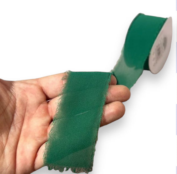 Nastro chiffon sfrangiato