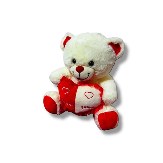 Orso peluche con cuore 35cm