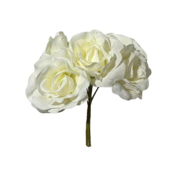 Fiore artificiale rosetta (24pz)