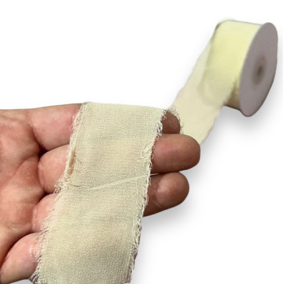 Nastro chiffon sfrangiato