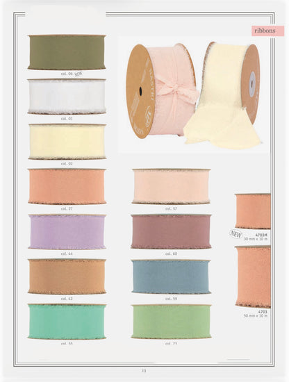 Chiffon sfrangiato
