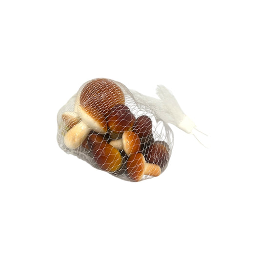 Rete con Addobbi Misti Autunnali – Funghi Decorativi