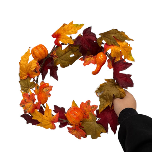 Fuoriporta decorativo autunnale – Ø 35 cm