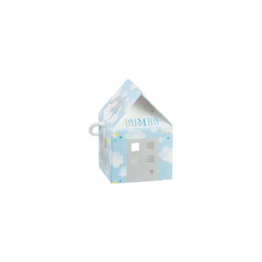 Scatola Casetta Dumbo Celeste – Confezione da 10 pz – 5,5x5,5x5 cm