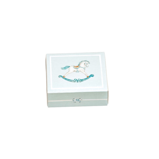 Scatolina Cavalluccio Azzurro – Confezione da 10 pz – 6x5x3 cm