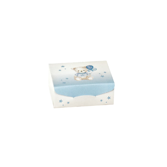 Scatolina Orsetto – Confezione da 10 pz – 10x10x3,5 cm