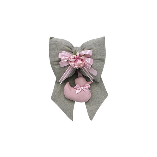 Fiocco nascita piccolo – H.27x19 cm