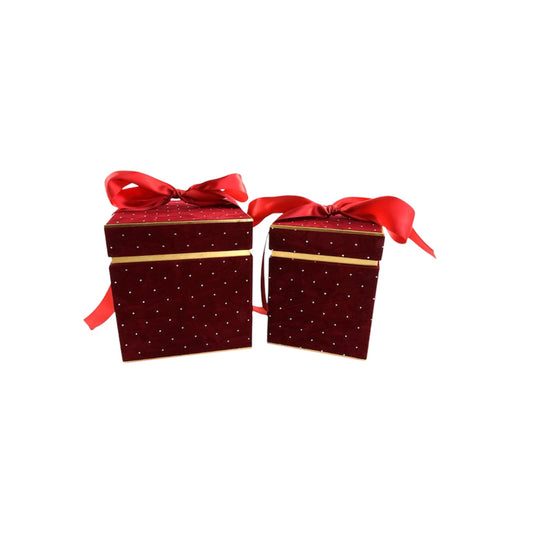 Scatola Brillant – Set 2 pezzi (13x13xh16 e 16x16xh17cm)