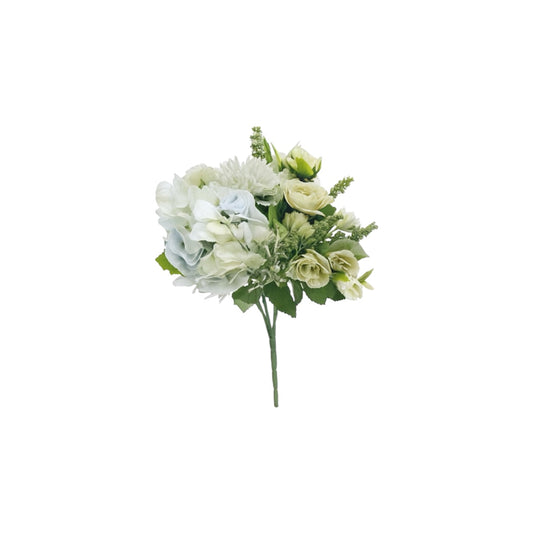 Mazzetto Rose/Ortensie 15x30 cm