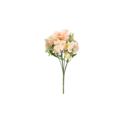 Mazzetto Peonie/Ortensie 15x30 cm