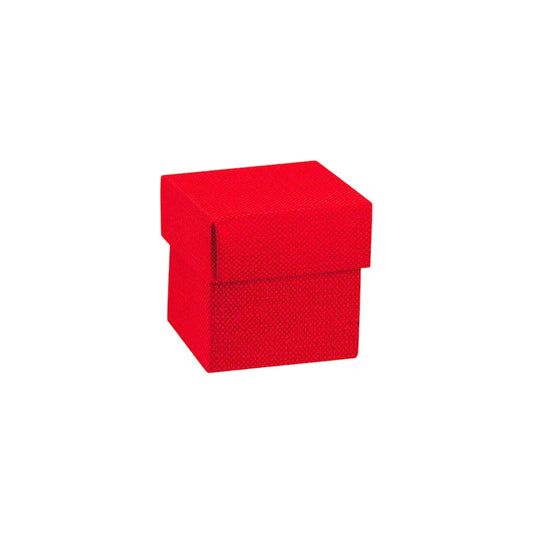 Scatola con coperchio in cartone rigido – 5x5x5 cm (cf. 10 pz)