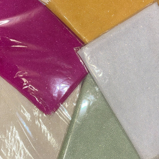 Tulle glitter mt1,5x3mt