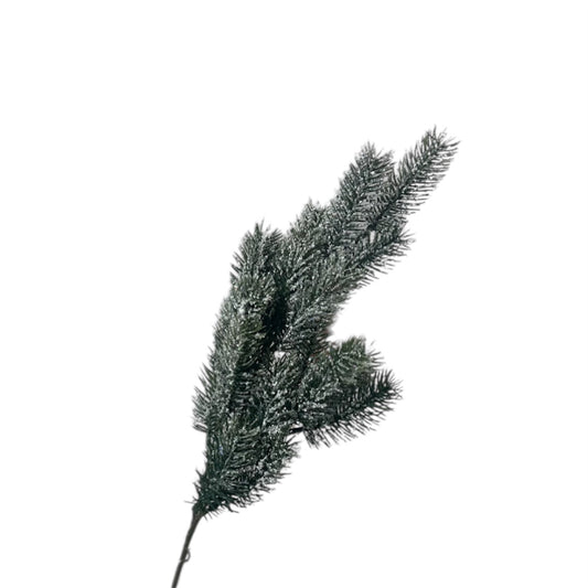 Ramo Pine Spray con Neve – 50 cm