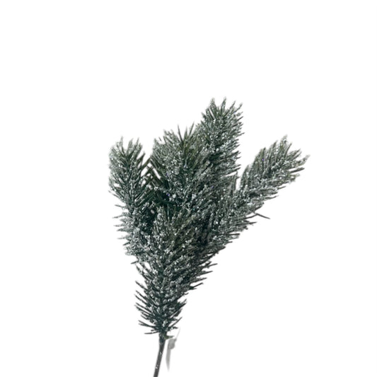 Ramo Pine Pick con Neve – 30 cm
