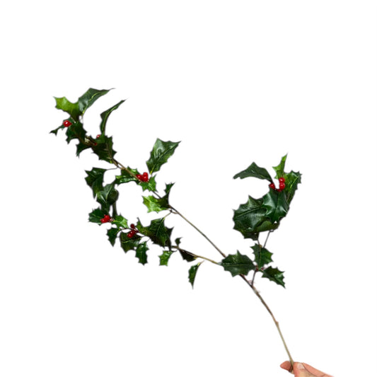 Ramo Agrifoglio con Bacche – 63,5 cm