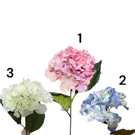 Ortensia artificiale singola – 70 cm