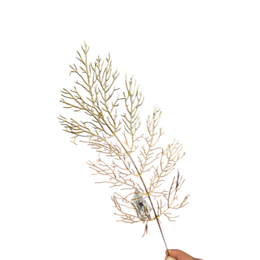 Foglia corallo gold 40 cm