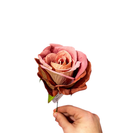 Pick Rosa vell. Juliet D.10 cm H.21 cm