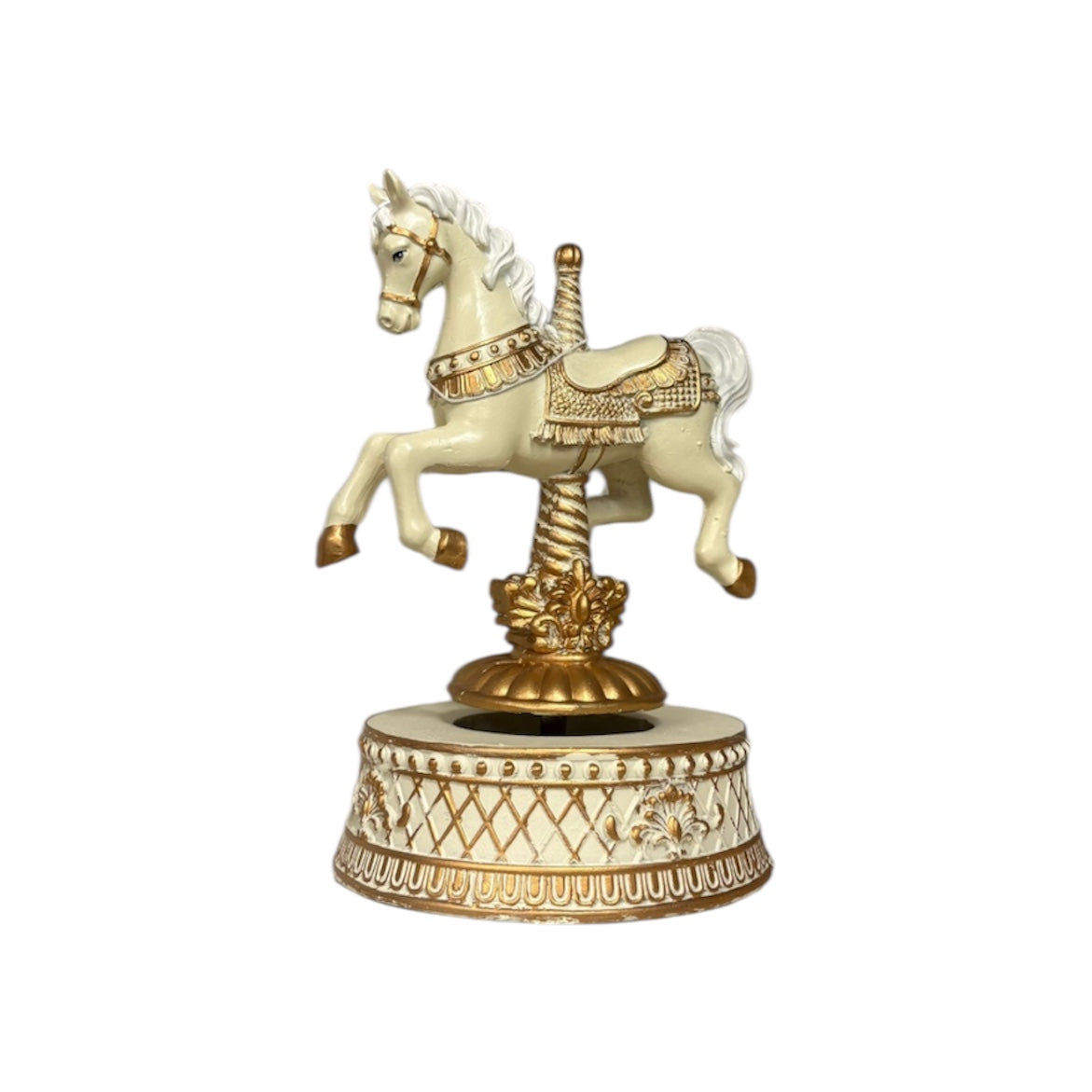 Cavallo Carillon in resina 12x18 cm